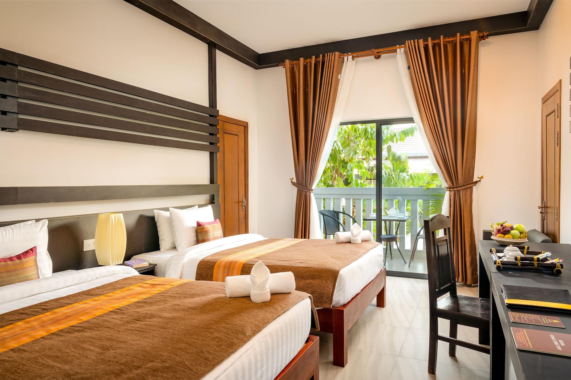 Reveal Courtyard In Reveal Angkor Siem Reap Exterior foto