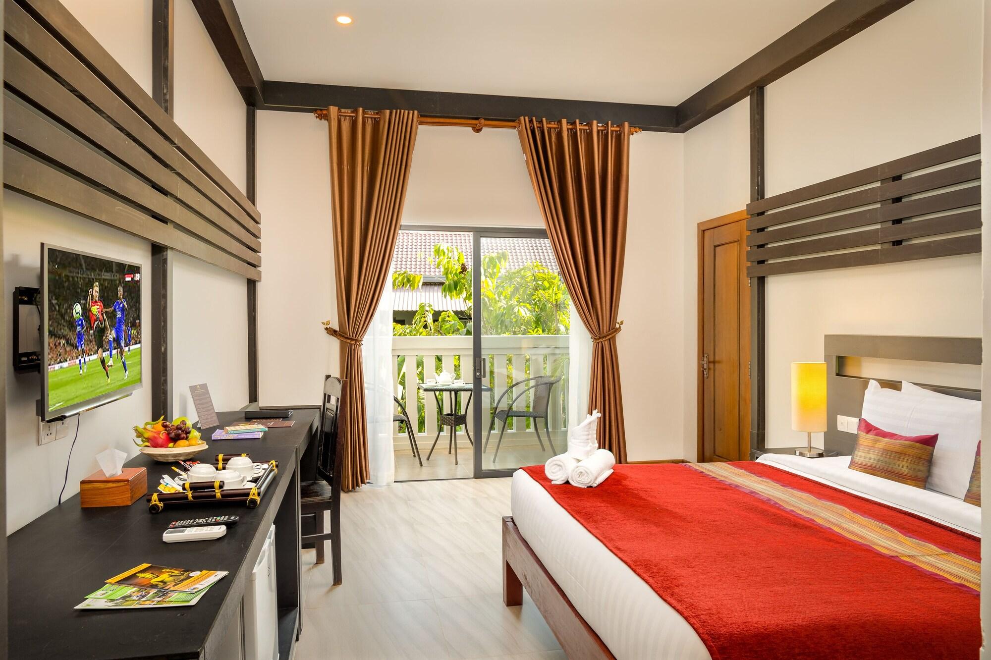 Reveal Courtyard In Reveal Angkor Siem Reap Exterior foto