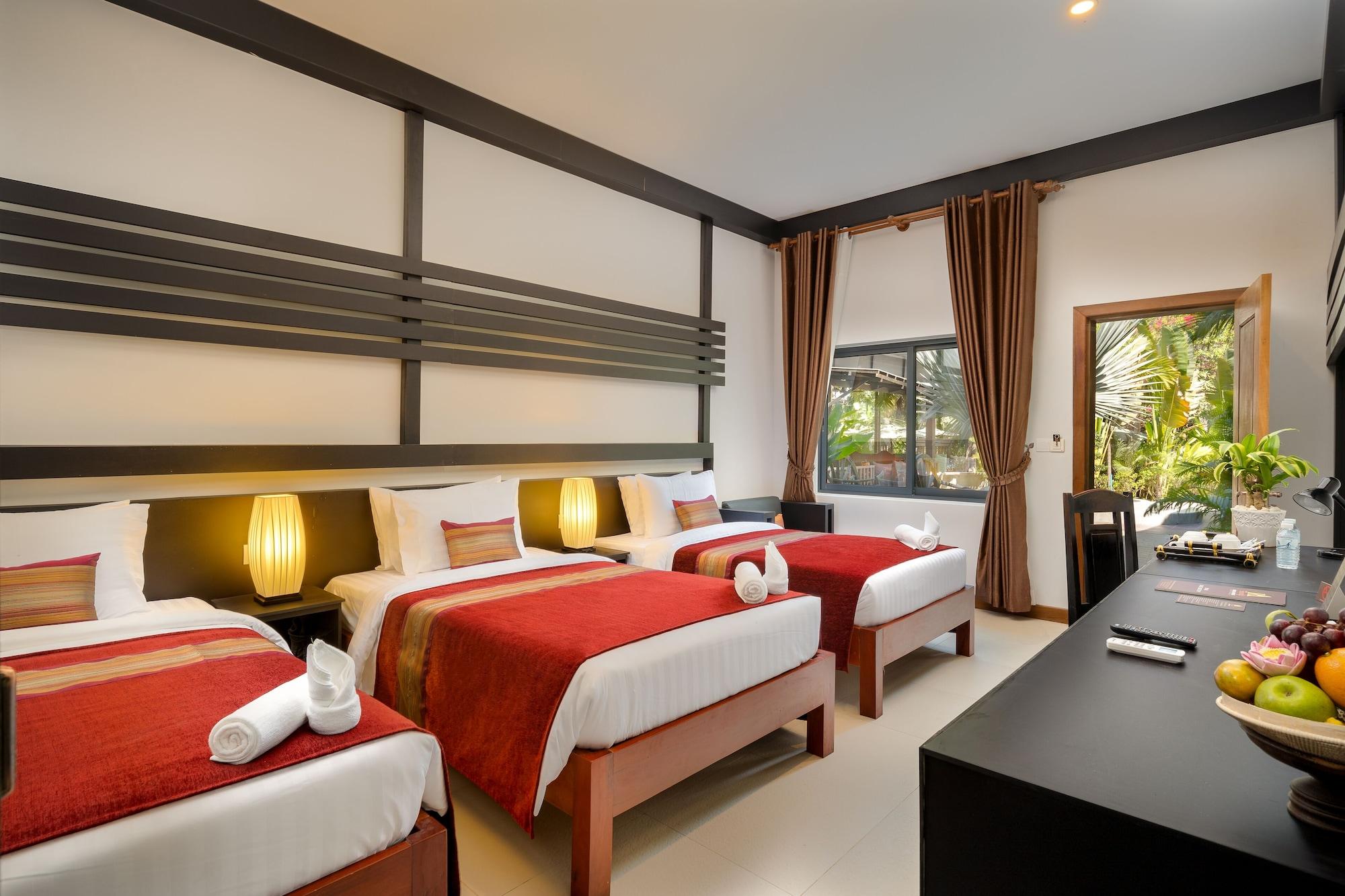 Reveal Courtyard In Reveal Angkor Siem Reap Exterior foto