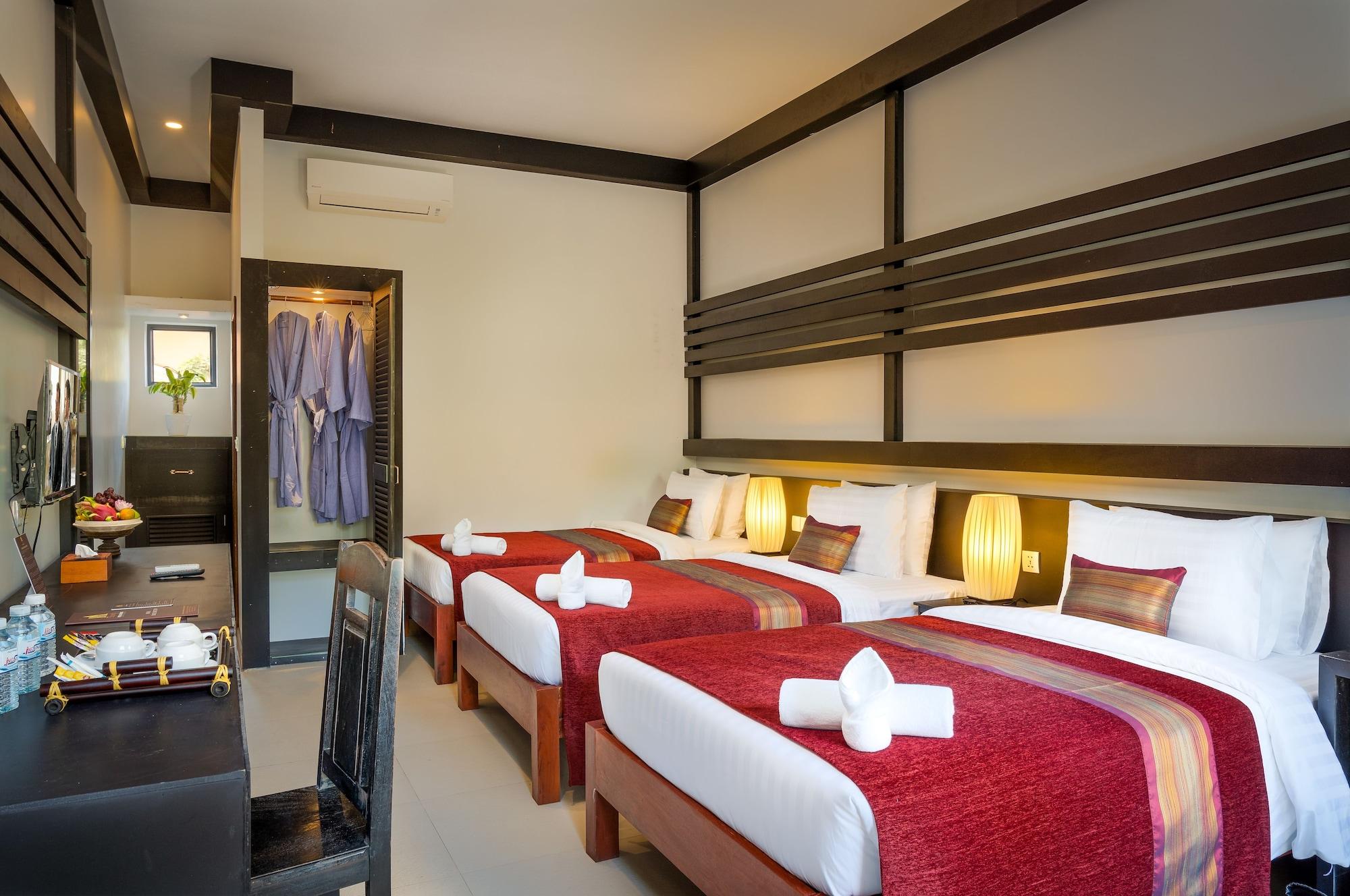 Reveal Courtyard In Reveal Angkor Siem Reap Exterior foto