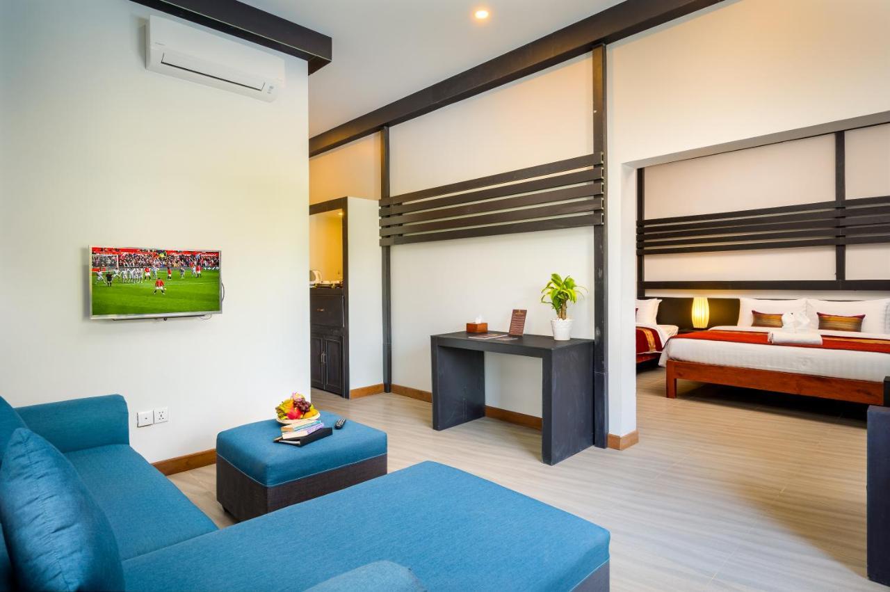 Reveal Courtyard In Reveal Angkor Siem Reap Exterior foto